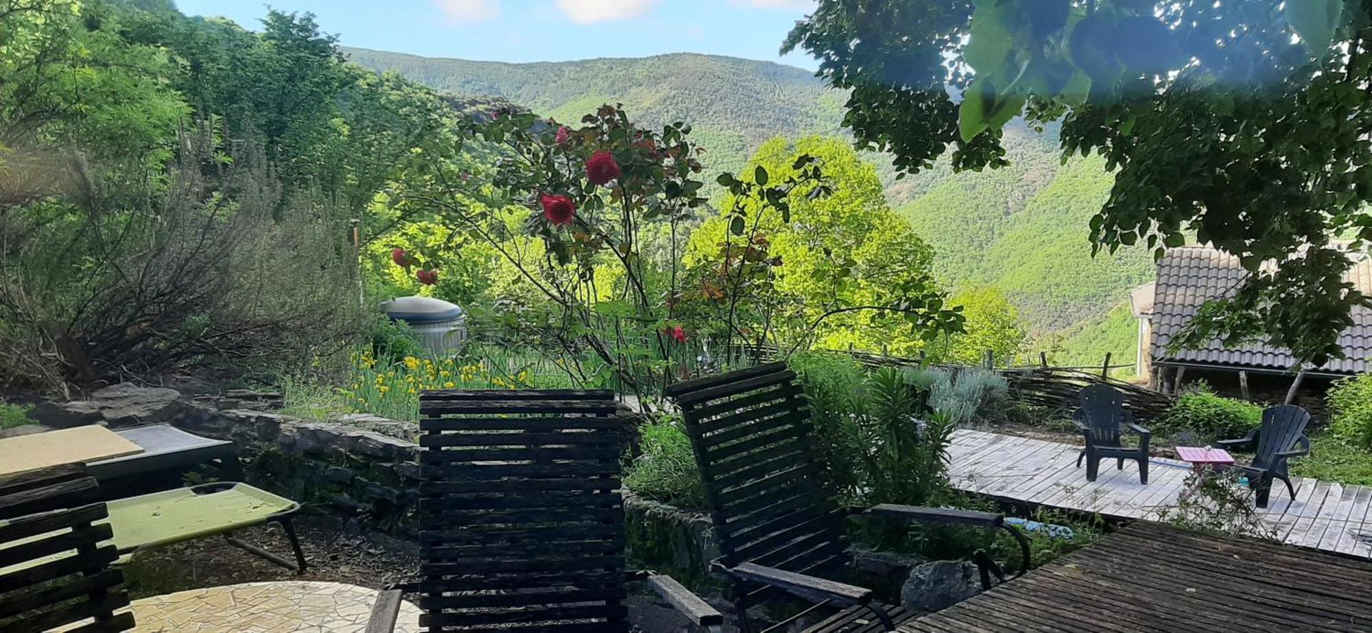 Villa la feuille de choux  à Sablieres Extérieur photo
